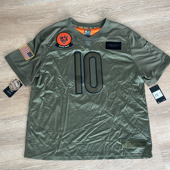 Nike Mitchell Trubisky Bears 2019 Salute to Service Jersey‎ XXL NWT - Picture 4 of 15